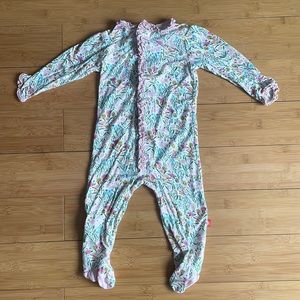 Magnetic me modal cotton floral bunny PJs 6-9M
